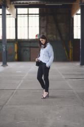 BLUE SHIRT | OOTD
