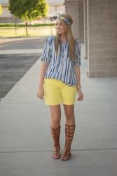 DENIM + NEON + GLADIATORS FEATURING ANNIE JEAN APPAREL