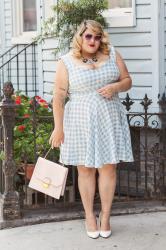 {STYLE} Powder Blue Gingham