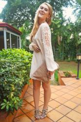 {Outfit}: Casual and Fresh Crochet Dress