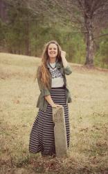 The Master’s Commission :: Maxi Skirt & Statement Necklace