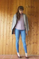 Ways to style a Grey Oversize coat