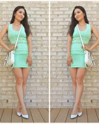 The Lacy Mint Dress