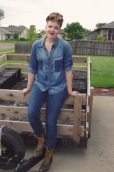 Outfit: Denim Uniform