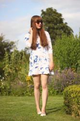 Floral summer dress