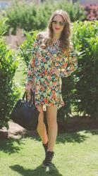 Red Lips, Heart Sunnies and Floral
