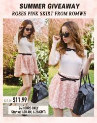 Pink Roses Giveaway