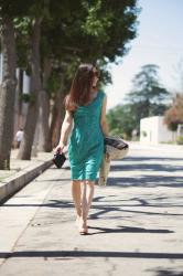 Green Lace Dress