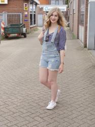 OOTD: Curly Hair & Dungarees