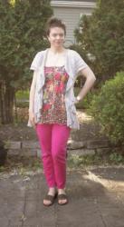 Thrift Style Thursday - Fabulous Floral