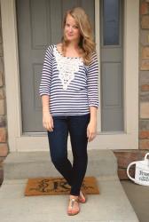 Navy Stripes