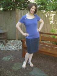Bronte in Blue - with Bonus Fitting Info