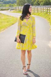 Wearing Summers Hot colour: yellow