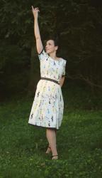 Sewing Adventures Vogue 8766 - The Holly Golly Dress Revealed