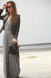Grey Skies + Gray Maxi