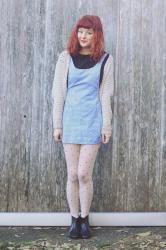 Thrifted Transformations (Apron to a Pinafore) & Water All Over Mars