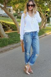 Outfit Post: Subtle Red White & Blue