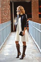 {Outfit of the Week}: Bold gladiator heels
