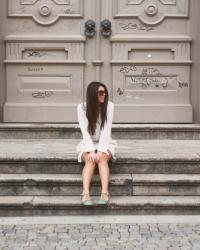 LINEN AND BLUE SKY SHOES