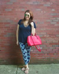 A Simple Tee & Fancy Pants
