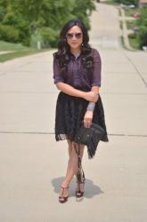 Tulle and fringe