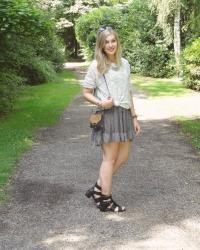 OOTD: Flowy Dress & Chunky Sandals