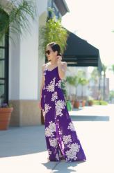 Easy Summer: Floral Maxi Dress