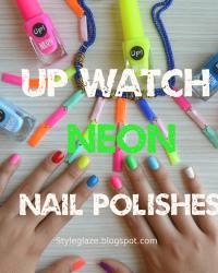 Upwatch Neon Nail Polishes