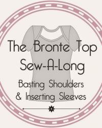 Bronte Top Sew-A-Long - Basting Shoulders & Inserting Sleeves