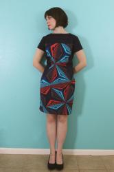 McCall's 6278 Vlisco Print Dress