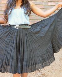 MIDI SKIRT