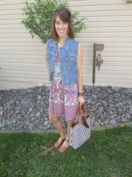 The Story of my MK Bag & Tres-Chic Fashion Thursday Link Up