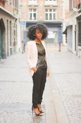 Light pink blazer