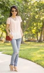 Pink / Pearls / Peplum