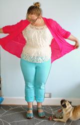 Fuchsia Fun Cardigan: McCalls 6844