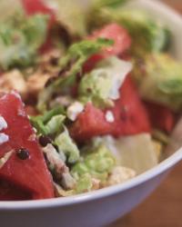 FOOD: Watermelon salad