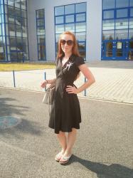 Summer black dress
