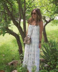 White Long Dress !!! 