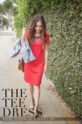 THE TEE DRESS (TUTORIAL)