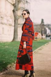 Paris Fashion Week AW 2014....Andreea