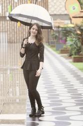 Sous la pluie