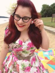 Collectif Crop Tops + Hibiscus Flowers