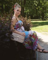 multicolor dress