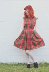 Tartan Dresses and Paper Folds