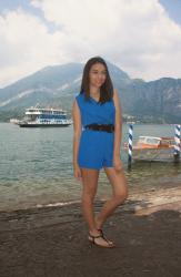 Travel Style: Romper in Lake Como