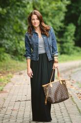 Styling My Black Maxi