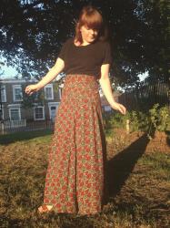 A super-soft Sewaholic Gabriola skirt