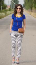 Navy summer stripes