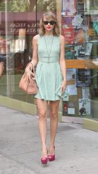 Look For Less: Taylor Swift Mint Dress
