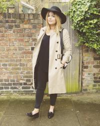 styling a trenchcoat